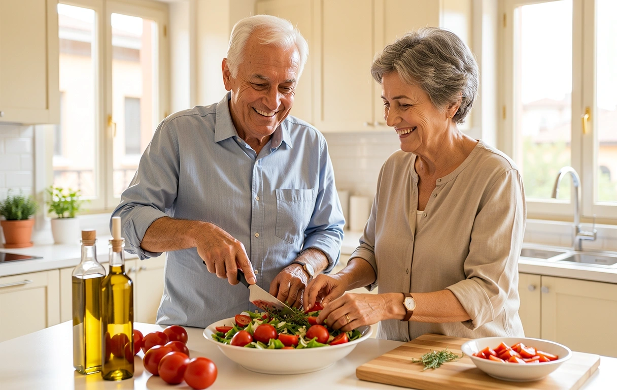Longevità e alimentazione sana